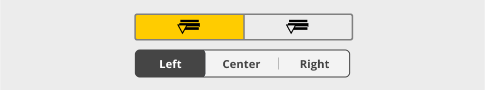 Segmented Controls OEM